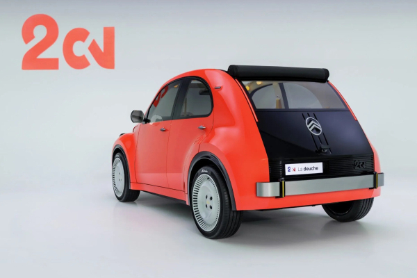 Концептуальный Citroen 2CV: «гадкий утенок» на электротяге Концептуальный Citroen 2CV: «гадкий утенок» на электротяге